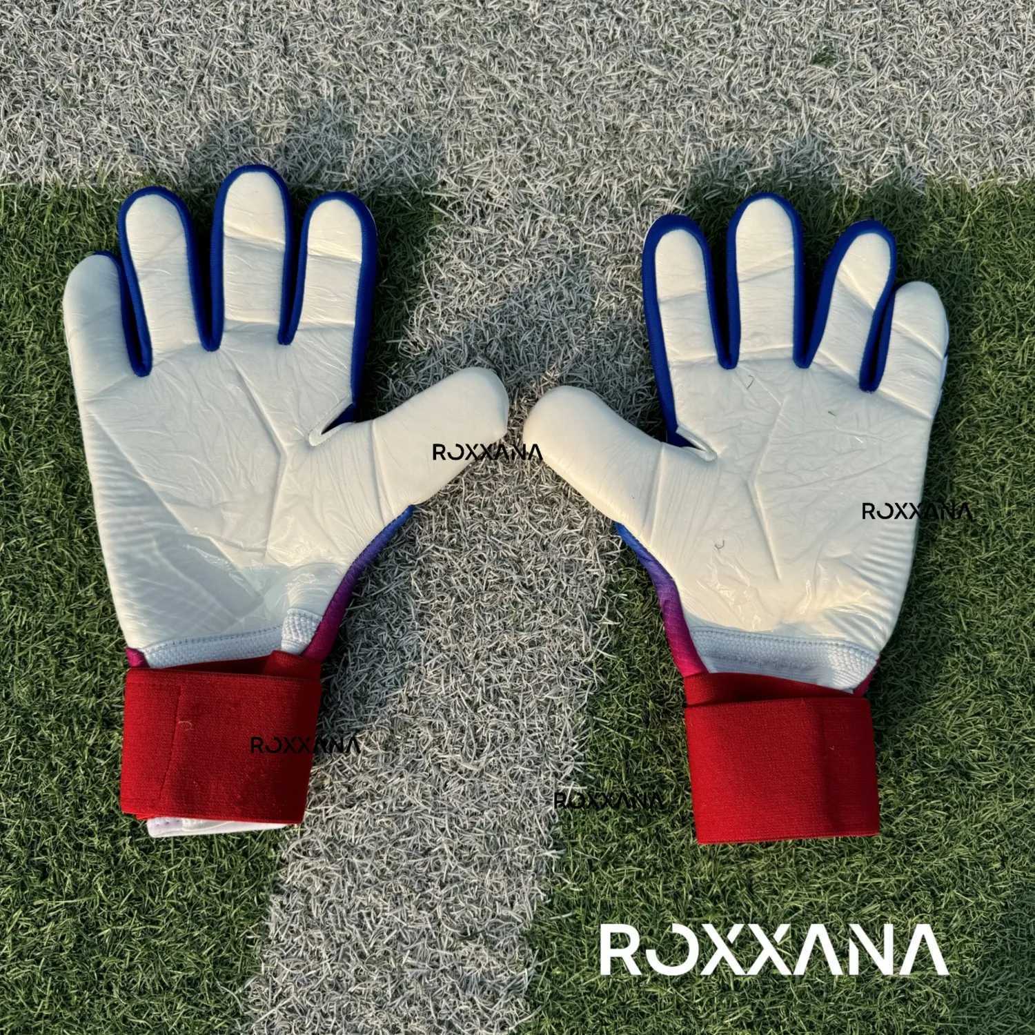 ROXXANA Football Goalkeeper Gloves Adult and Children Thick Anti slip Latex Match Training Professional Protective GlovesXJ250412