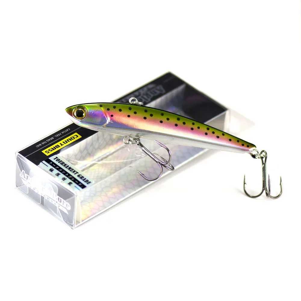 COUNTBASS Vibration Hard Bait 65mm 75mm 90mm Sinking Fishing Lure Anglers Lipless Crankbait Hard Bait Wobbler Leurre Z250411