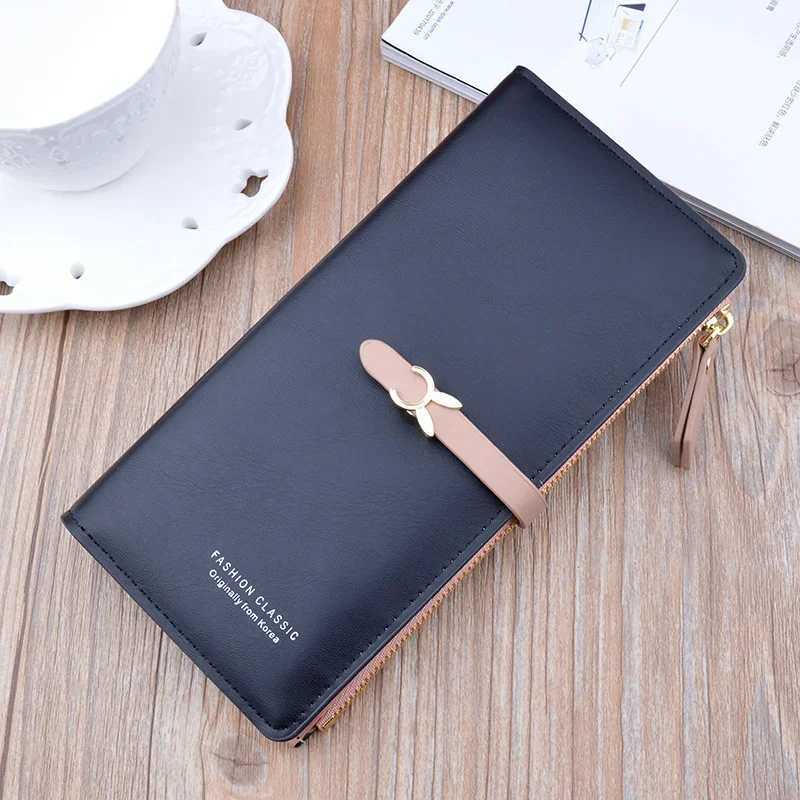 2024 New Trends Wallet Womens Design Long Wallet Zipper Wallet Womens Short Coin Wallet Cardholders Z250411