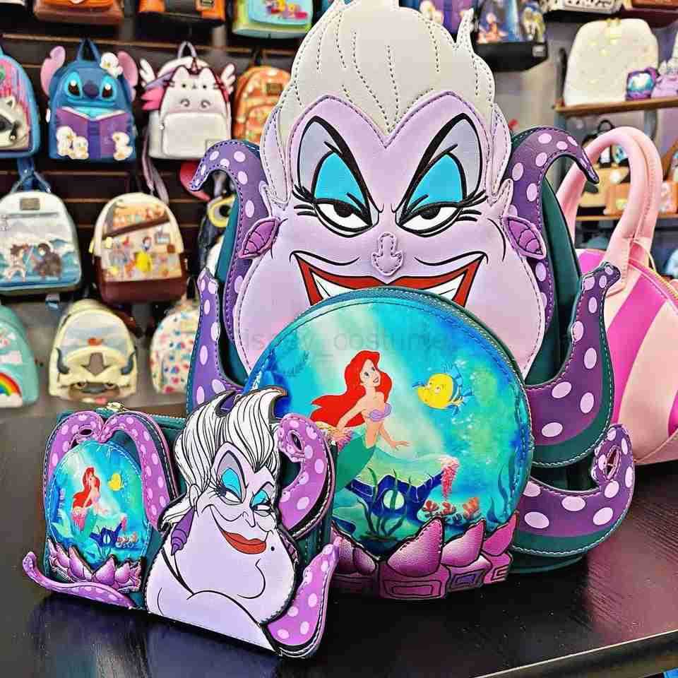 Disney Cute Kids' Faux Leather Backpack Featuring Beloved Figures Perfect Accessory Gift