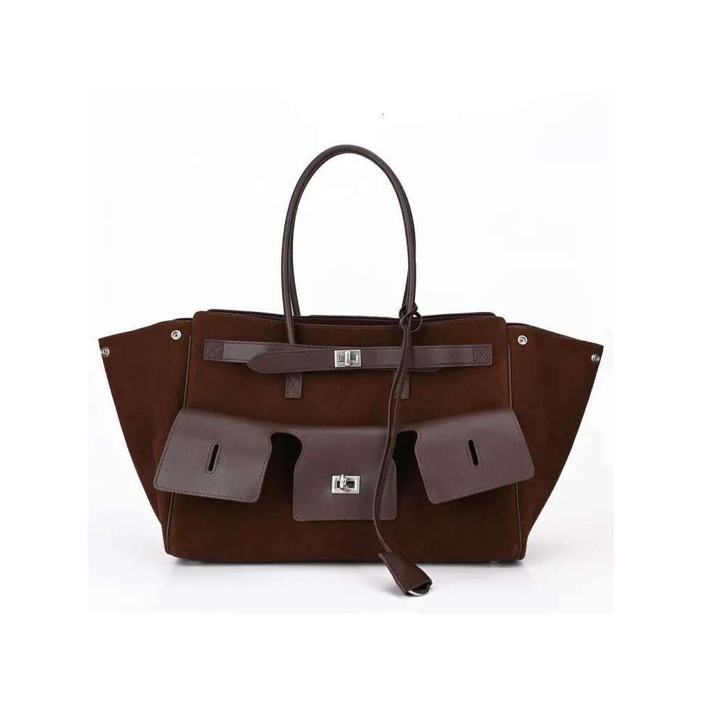 Autumn Fashion Women Split Leather Motorcycle Large Capacity Punk Style Underarm Shoulder Bag Satchels Casual Totes Handbag