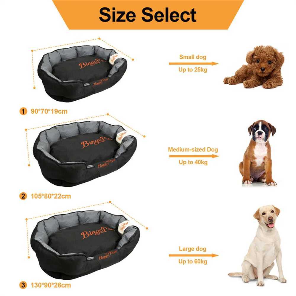 Waterproof XXL XL orthodontic sofa dog bed pet mat dog house washable pet dog basket mat detachable fr small medium large dog X250412