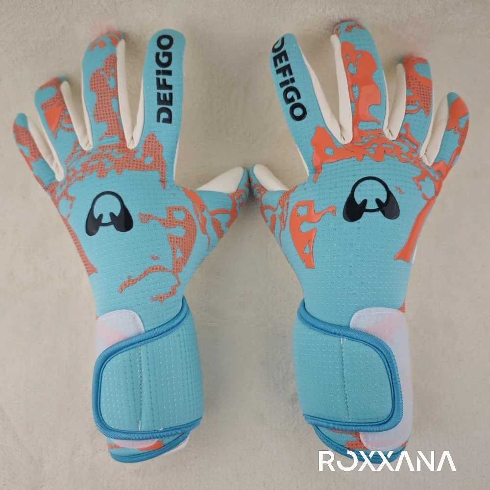 ROXXANA New Football Goalkeeper Gloves for Boys Training Equipment Thickened Latex Finger Protection Football EquipmentXJ250412
