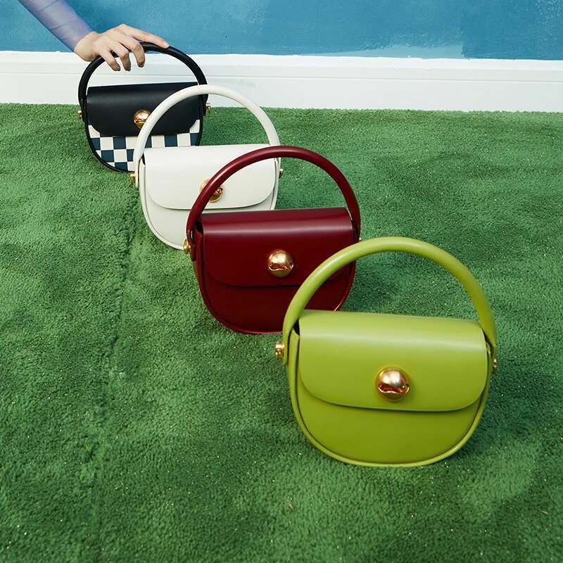 LA FESTIN New 2025 Women Bag Brand Original Fashion Handbag Small Round Design Trend Shoulder Crossbody Bags