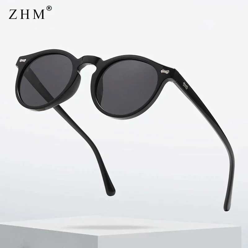 New Retro Polarized Sunglasses Men Women Fashion Small Round Sun Glasses For Male Female Literary Vintage Shades Driving Eyewear Z250411