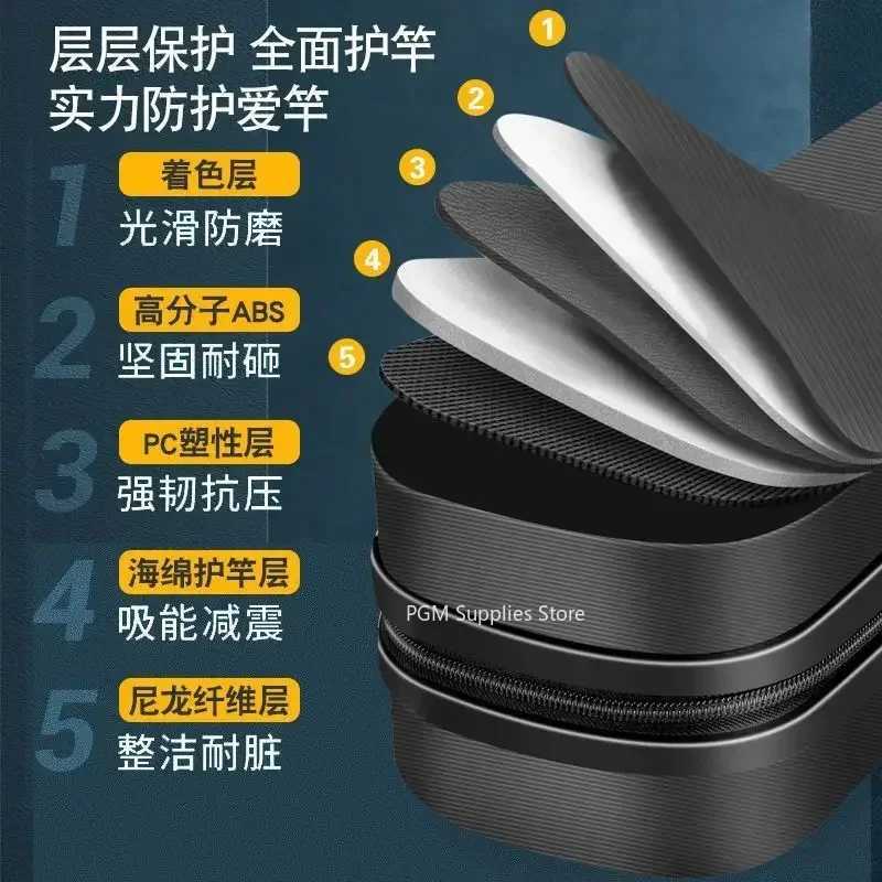 Fishing Gear Bag Waterproof Fishing Rod Bag Portable Hard Shell Rure-Rod Bag Portable Storage Outdoor Fishing Z250411