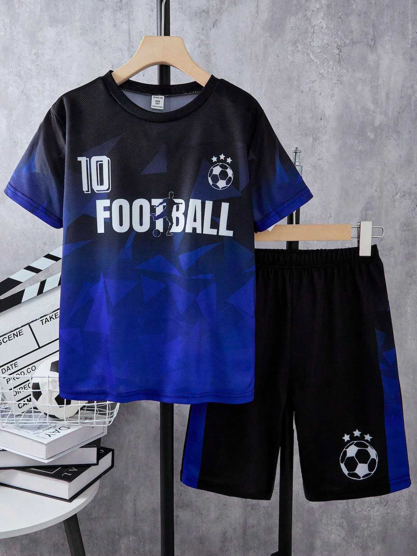 2025 Mens Summer Set Sports Shirt 2-piece Set Short Sleeve Round Neck Custom Printed T-shirt Mens Short Sleeve Set LightweightXJ250412