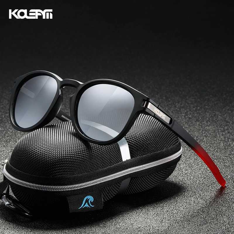 KDEAM Skateboarding Stylish Polarized Sunglasses Men Flexible TR90 Frame Keyhole Bridge Mirror Coating Sun Glasses Women KD997 Z250411