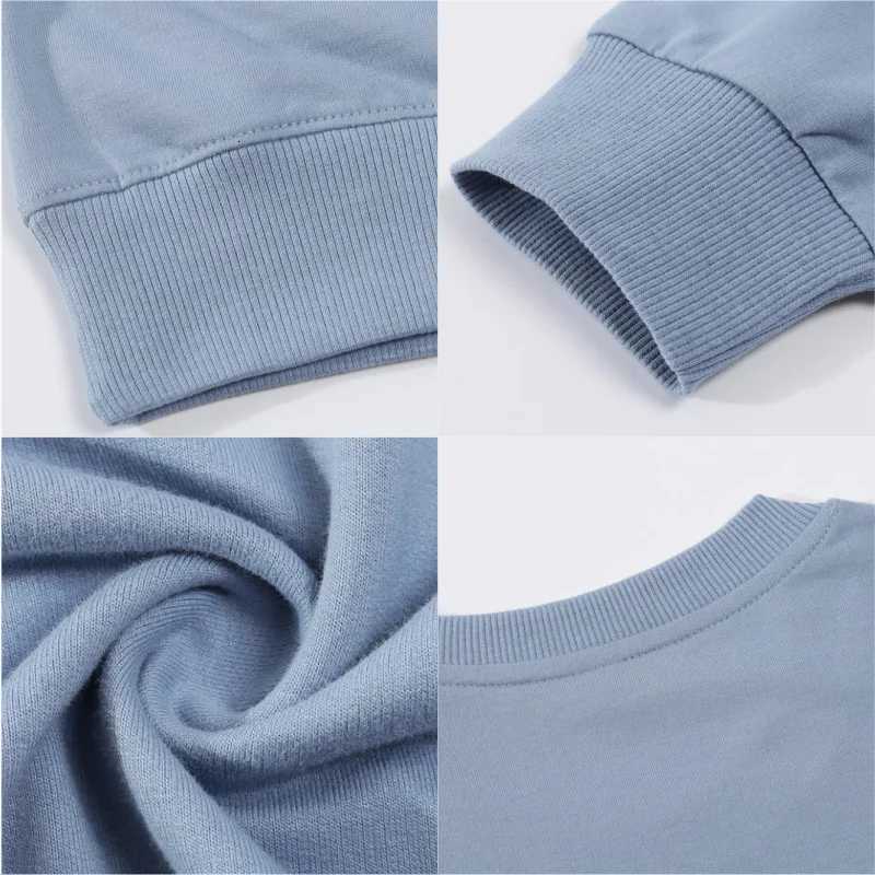 POD customization Customized casual sweaters T-shirt making Team clothing embroidery Print of long sleeved work clothes for autumn and winterT251112