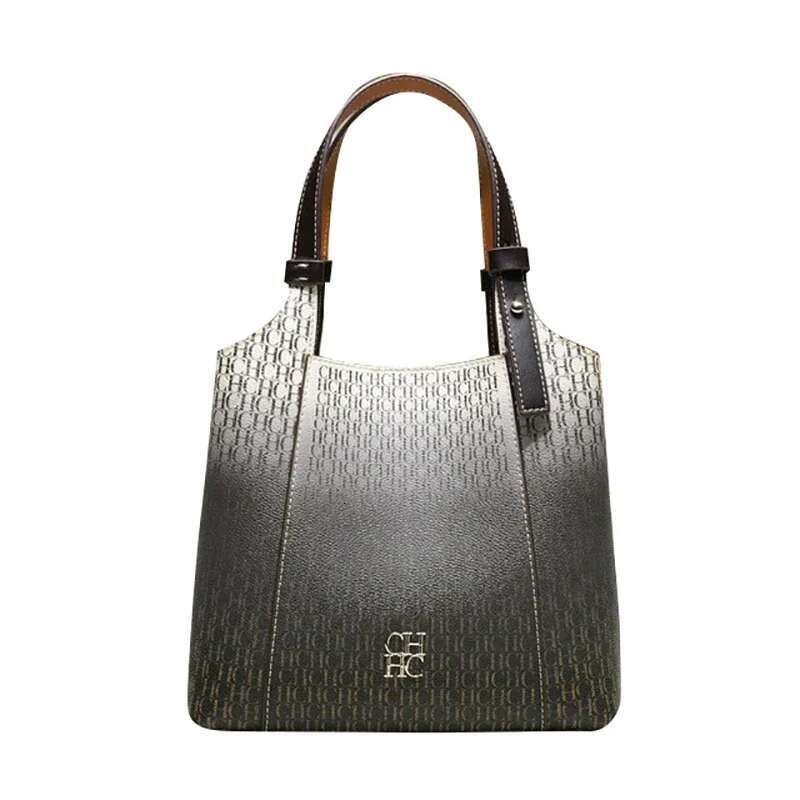 CH High Quality Fashion Letter Print Design Shoulder Bag Women's Temperament Handbag Premium Feeg Versatile Ladies Crossbody