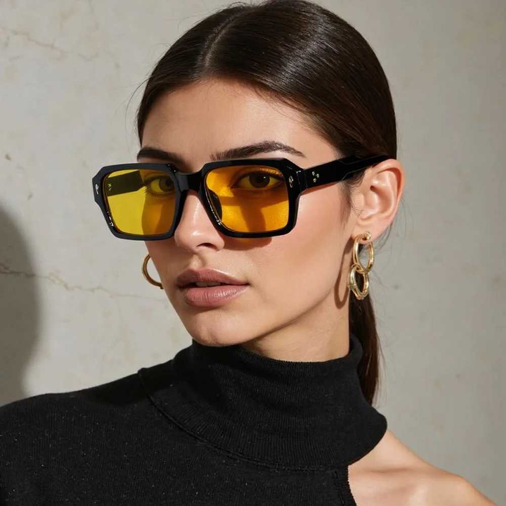 2025 Sunglasses Women Vintage Square Sunglass Men Square Fashion Glasses Lunette Soleil Femme Gafas De Sol Hombre Dropshipping Z250411