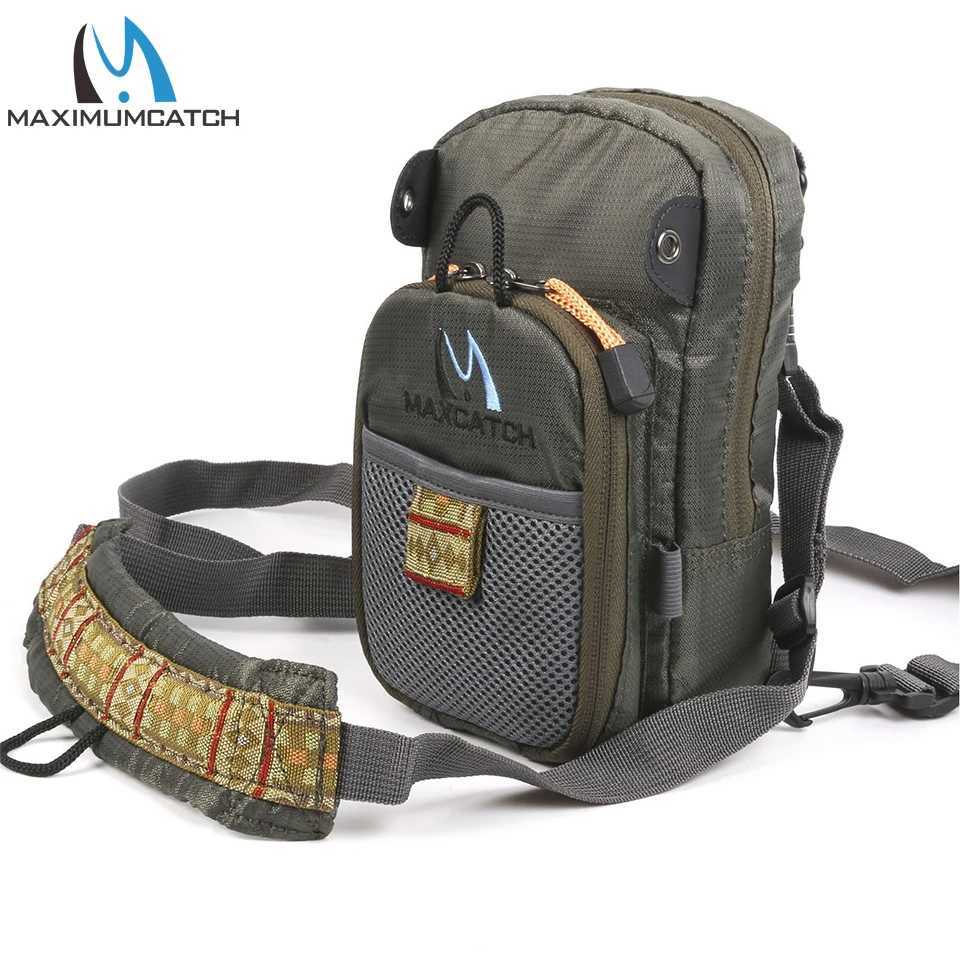 Maximumcatch Fly Fishing Bag Fishing Chest Pack Fly Bag With Five Fishing Tool Accessories Z250411