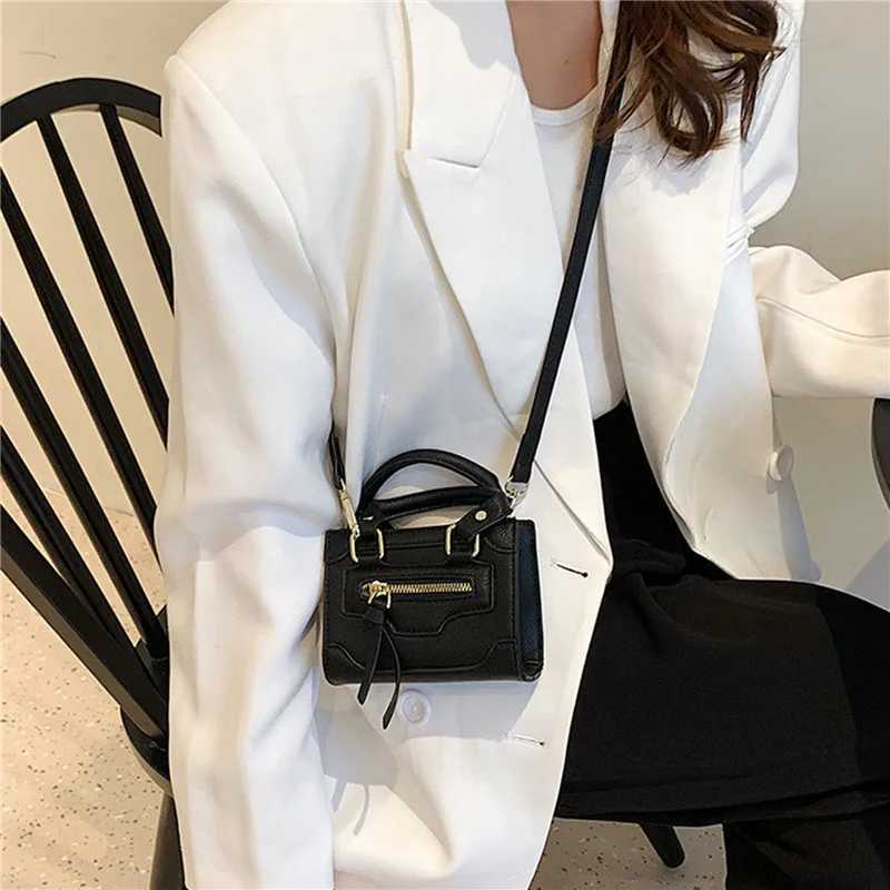 Handbag Square Mini Shoulder Bag Womens Zipper Cross body Bag Fi Messenger Bag Designer Handbag Wallet GiftXJ250412