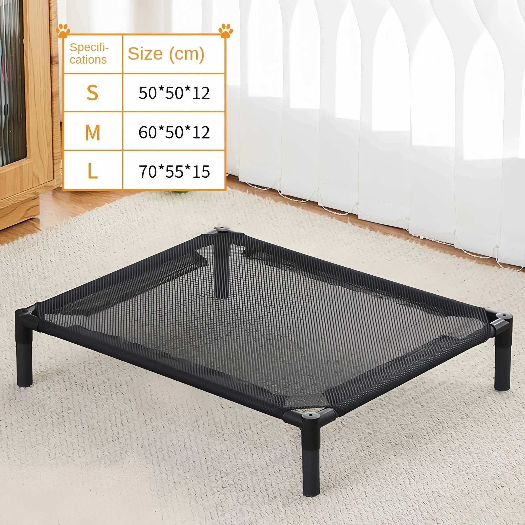 Pet bed pet folding pet camping bed pet dog house portable detachable washable all season cat house puppy bed X250412