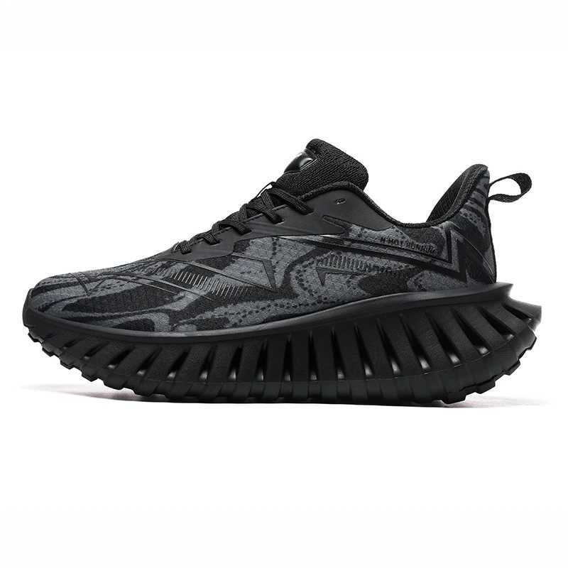 High-quality Mens Running Shoes Soft Cfy Road Jogging Light Cushioning Sneakers Men Versatile Outdoor Non-slip Training Shoes Z250411
