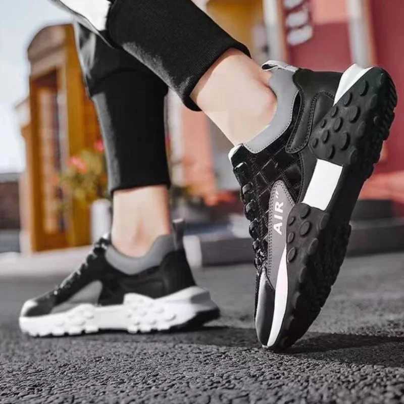 White trend casual sports fashion shoes mens running shoes tennis sports shoes mens jogging sports shoes Masculinos Hombre W250412