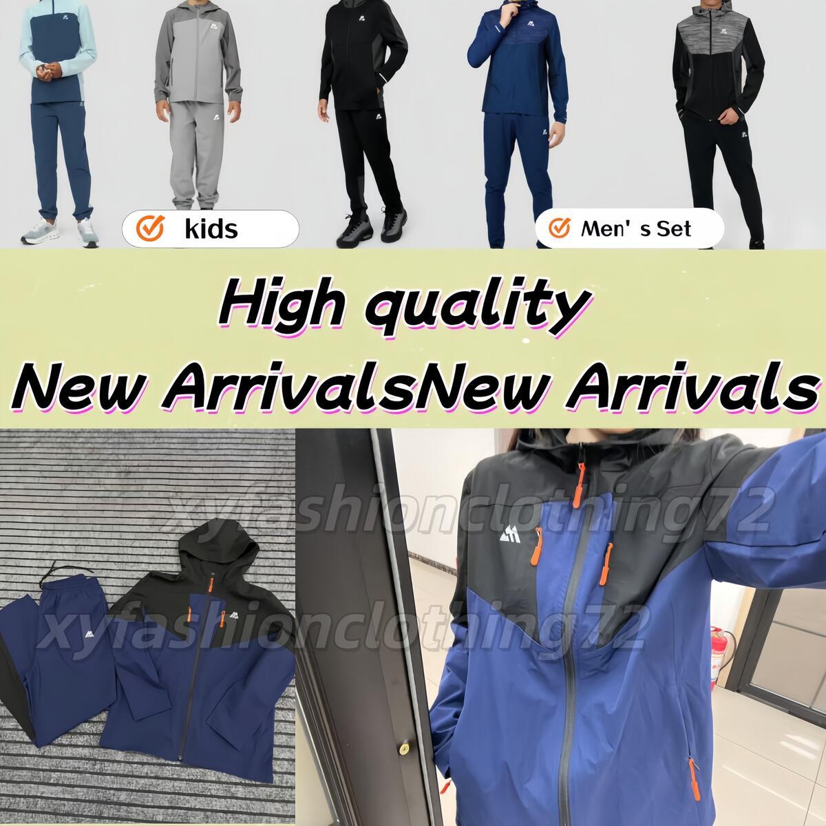 NEW High quality monterex tracksuit Latest model tech 3-piece set designer montirexs Tracksuit sports jogging suits quick dry_sportsw ear sweatpants montirexs p9