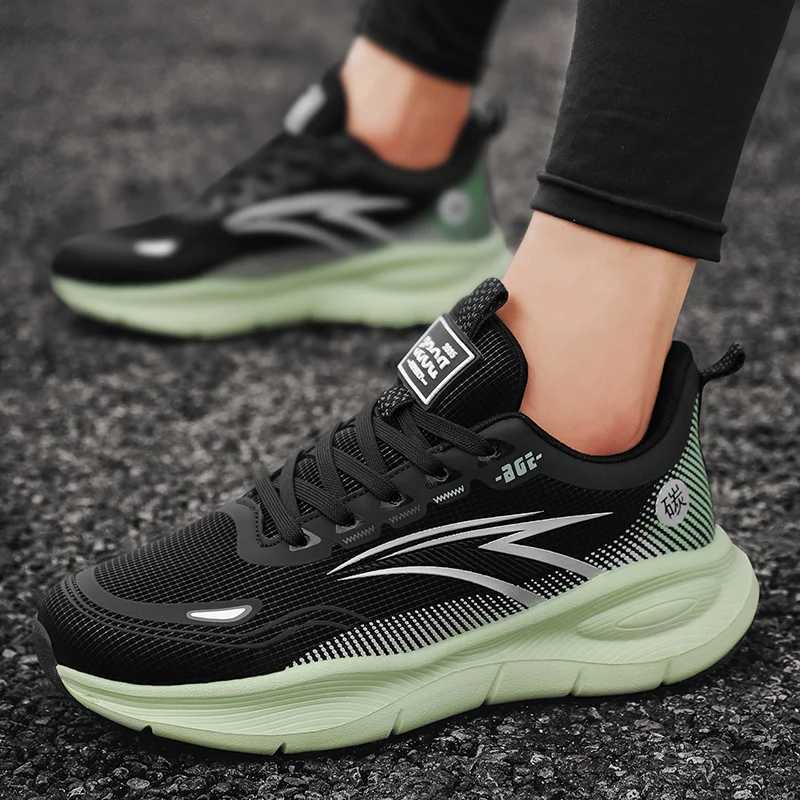Big Size 48 Marathon Men Sports Running Shoes AirCushion Breathable Light Cfortable Wen Athletic Outdoor Hiking Gym Sneakers Z250411