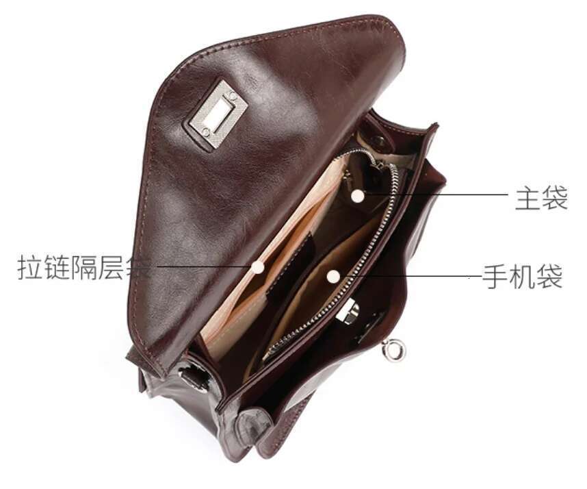 2025 New Designer Women Mini Box Party Handbag Genuine Leather Hobo Shoulder Lady Office Shopping Slant Bucket Bag