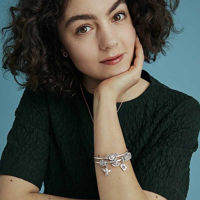 Potter Charm Bead Harrys Hot Series 925 Sterling Silver for Women Original 925 Bracelet Bangle Pendant DIY Jewelry Gift W251112