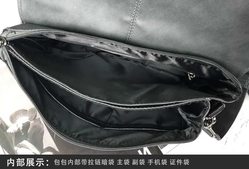 2025 NEW Men Crossbody bag Casual Large-capacity Envelope sac Shoulder Messenger Bags Men Solid PU Leather crossbody shoulder T2511112