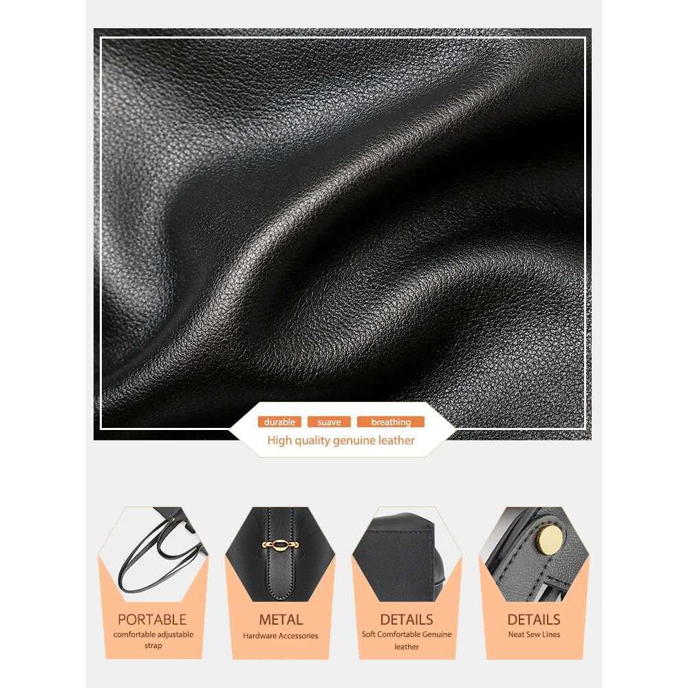 Designer Bag Zency Ladies Bag Brand Soft Geniune Leather Women Handbag Capacity For Shopper Travel Big Purses Bolso Mujer