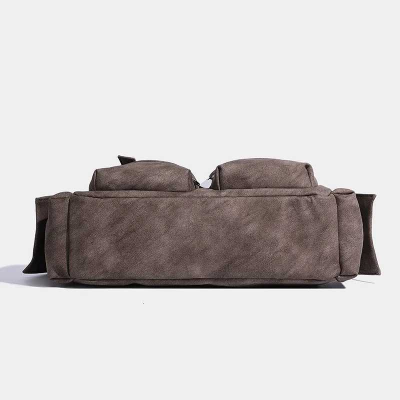 New South Korea Designer Underarm Bags for Women Luxury Handbags Purses Vintage Large Capacity Multiple Pockets Shoulder BagW251111