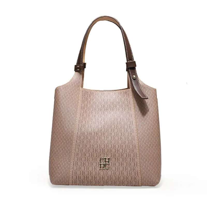 CH High Quality Fashion Letter Print Design Shoulder Bag Women's Temperament Handbag Premium Feeg Versatile Ladies Crossbody