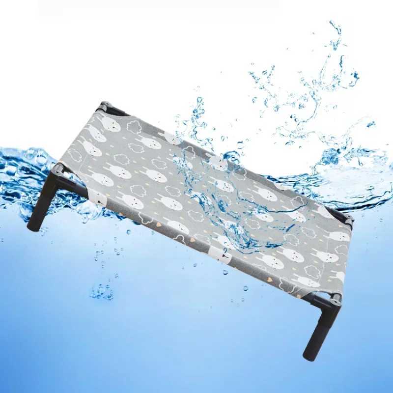 Folding pet camping bed for dogs cat house portable detachable washable all season dog house puppy bed X250412