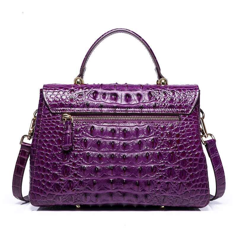 New Fashion Alligator Women Handbags European Designer Cow Genuine Leather Shoulder Bags Female Girl Brand Crossbody Bag