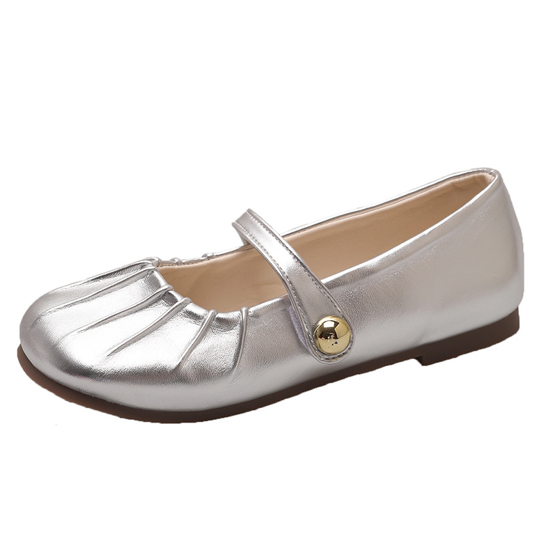 Soft soled sandals free Shipping Flat heeled slippers Round headed slippers Low cut sandals One character strip Wearing travel shoes outside 2025