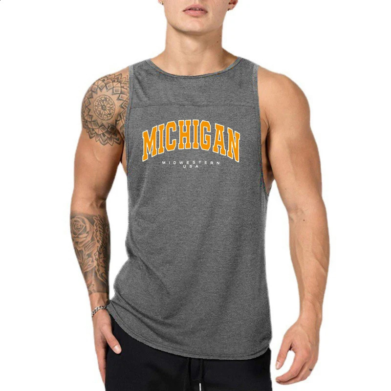 Muscle mens sports breathable sweat absorbent vest casual fitness training Tshirt underwear 250407