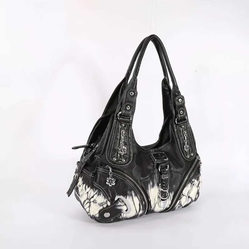 Bag Women Shoulder Bag Top-handle Handbag Fashion Tie-dye Satchel Dumpling Pack Shoulder Bag Tote BagW251112