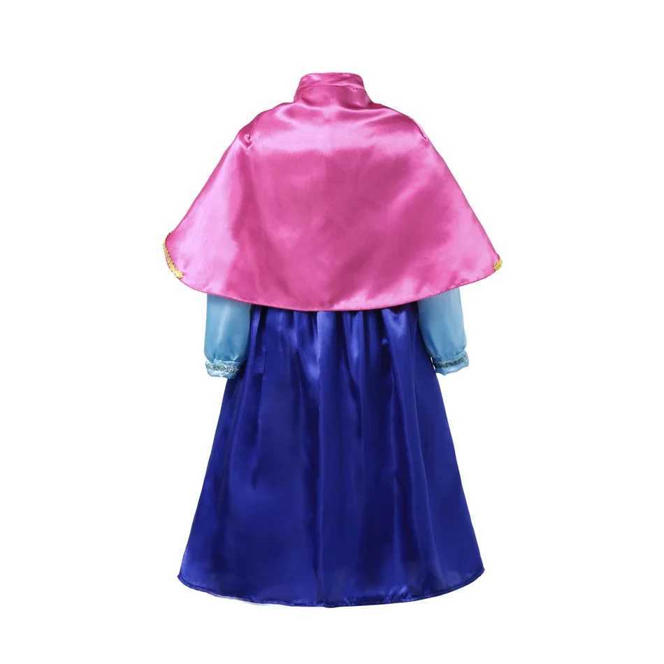 Disney Childrens Snow Queen Dress Princess Dress Childrens Girls Fancy Birthday Party Dress Princess Dress Carnival Party Childrens DressXJ250411