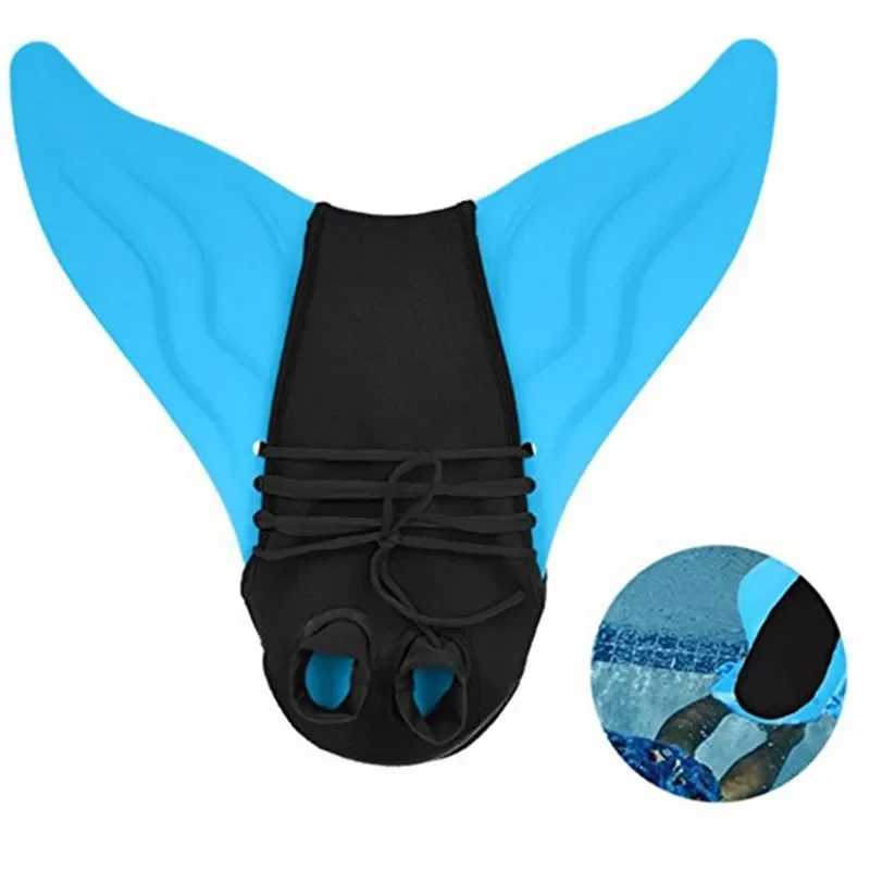Children and adults swimming fin training flip mermaid swimming fin swimming pool swimming pool swimming poolY250412