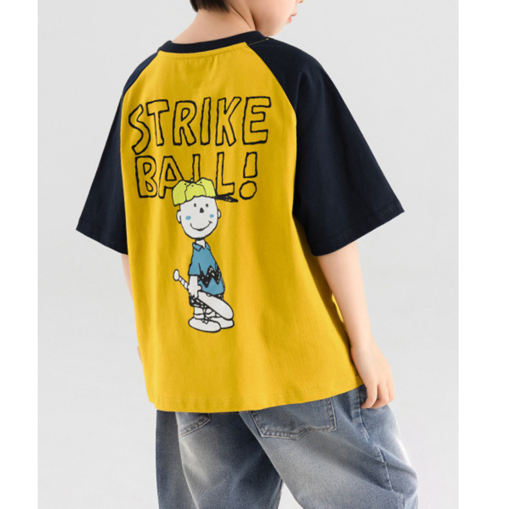 Ddmyshoesvip Boys Middle Aged Young Lightweight And Cool T Shirt Children S Summer Stylish Printed Baby Short Sleeved Trendy Top