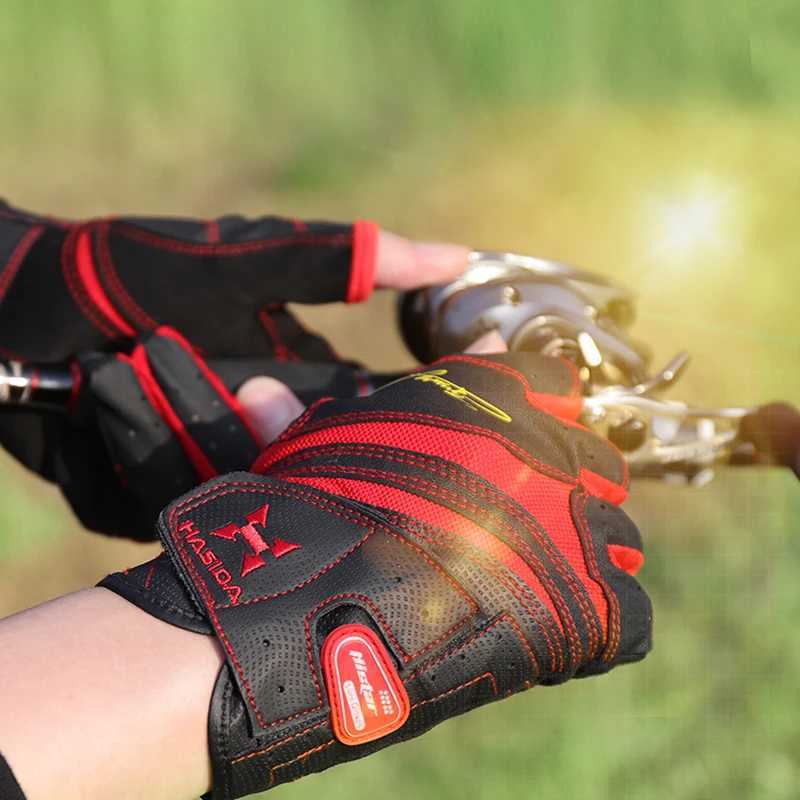 HISTAR Drying Quickly 3D Design Anti-Slippery Abrasion Resistance Hot Selling Imported Fabric La Shirley Fishing GloveC250412
