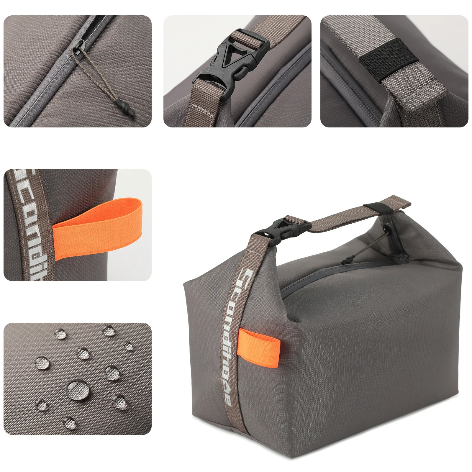 Insulated lunch bag insulated bento bag aluminum foil rice bag aluminum foil rice bag ice bag portable picnic food storage bag 250410