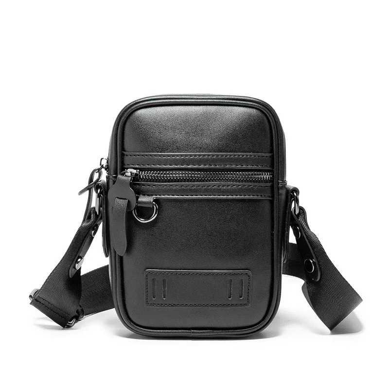 Luxury Leather Mens Crossbody Bags Multi-function Shoulder Bag Men Messenger Bag Small Camera Bag Travel Phone Bag HandbagsT2511112