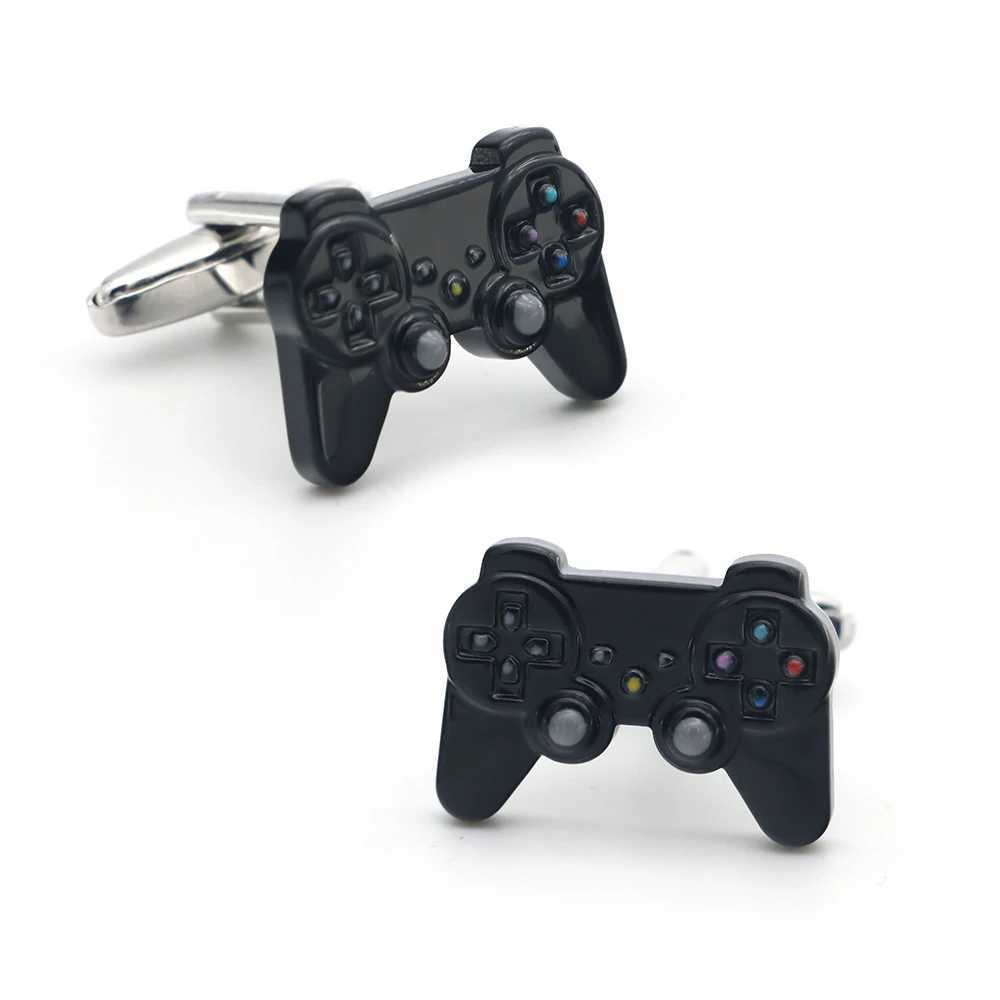 IGame cartoon game cufflinks high-quality brass material game pad design mens gift cufflinksT250412