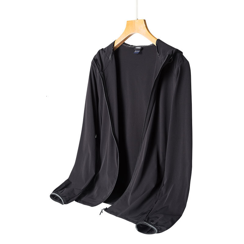 Upf40 Outdoor Windbreaker Summer Sunscreen Shirt Mens and Womens Skin Clothes Waterproof Jacket Coat Summer Ice Silk Sunscreen Clothing
