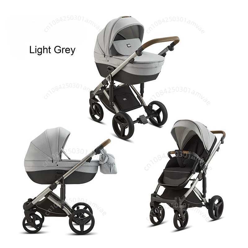 Luxury baby stroller 2-in-1 high view comfortable baby stroller foldable travel baby stroller W250411