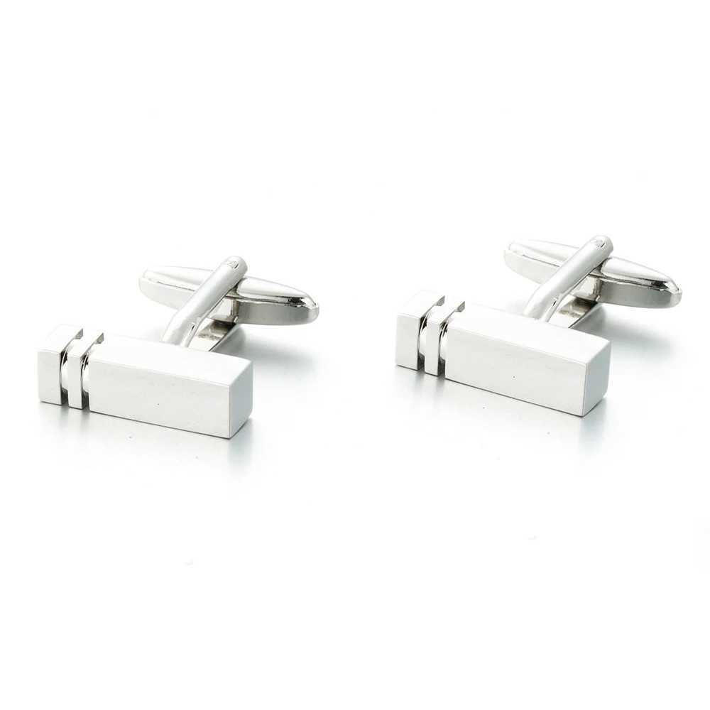 Valgulas new top luxury brand cufflinks set shirt Bonito Gemelos designer rectangular button cufflinks 373T250412