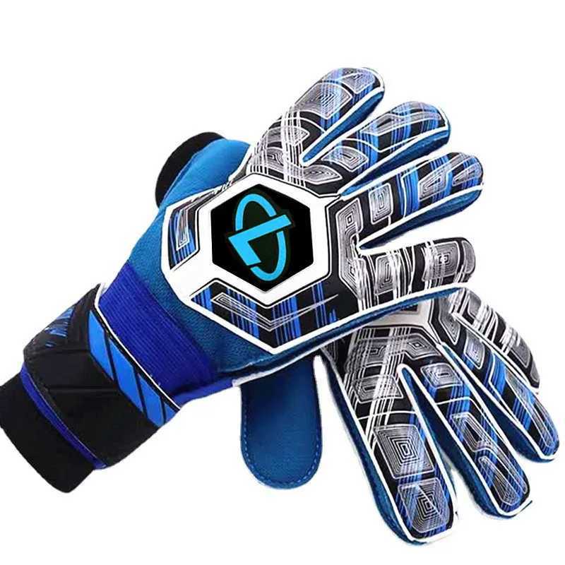 Football goalkeeper gloves for adult matches primary school childrens professional anti slip latex goalkeeper glovesXJ250412