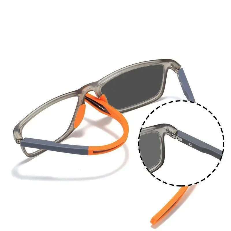 Men Ultralight Photochromic Glasses TR90 Frame Mya Eyeglasses Women Male Vintage Color Changing Sunglasses Eyewear 0 To -4.0