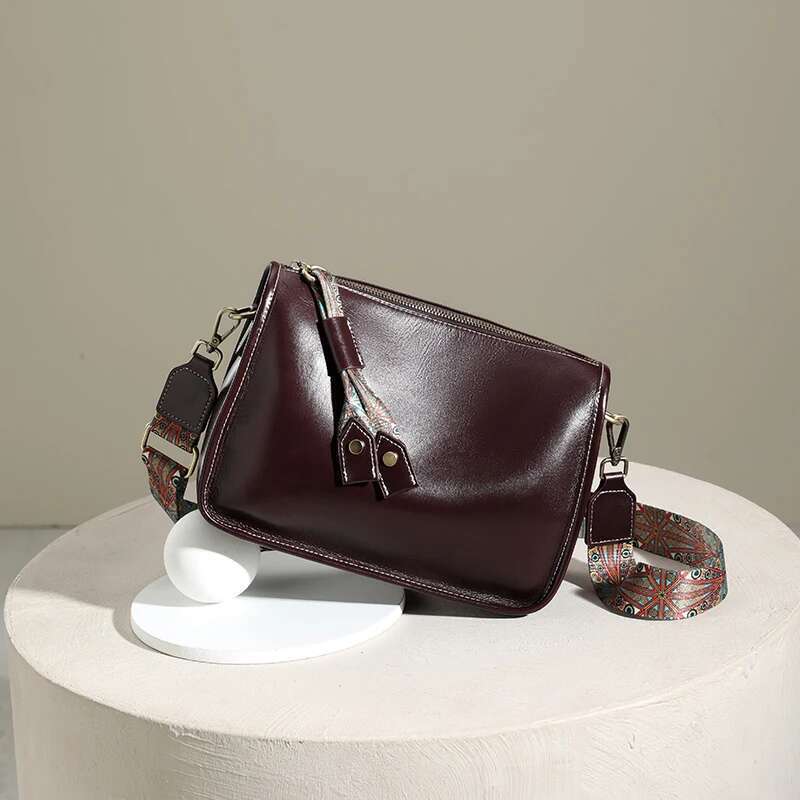 Designer Bag Cowhide Genuine Bag Women High Quality Soft Leather Fashion Crossbody Bags Female Shoulder Handbag For Lady