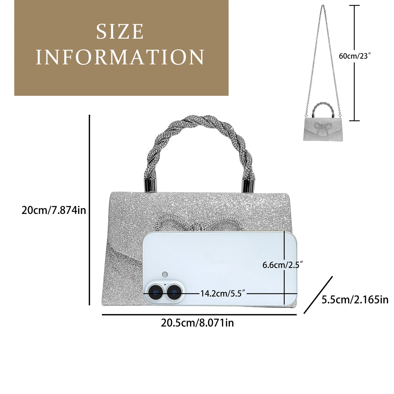 Elegant sequin bow inlaid with womens evening bag perfect for parties weddings and banquets clutch ball wallet set suitable weekend events 250401