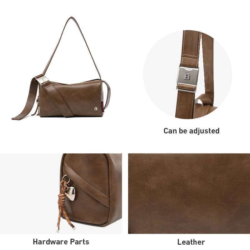 LA FESTIN Original Brand 2025 New Women Fashion Shoulder Crossbody High-Capacity Leather Tote Bags Bag