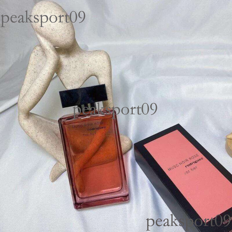 Top In Stock Women Perfume Rodriguez PURE MUSC NOIR ROSE For Her Perfumes Woody Ral Notes Eau De Toilette Fragrance Fragrances Lasting Charm PARFUM 10