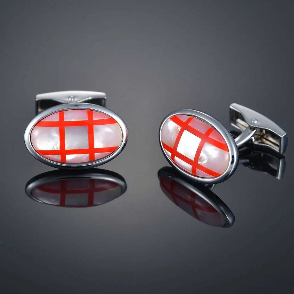 High quality enamel baked paint mens French shirt cufflinks wholesale custom cufflinks top-level business wedding shirt cufflinksT250412